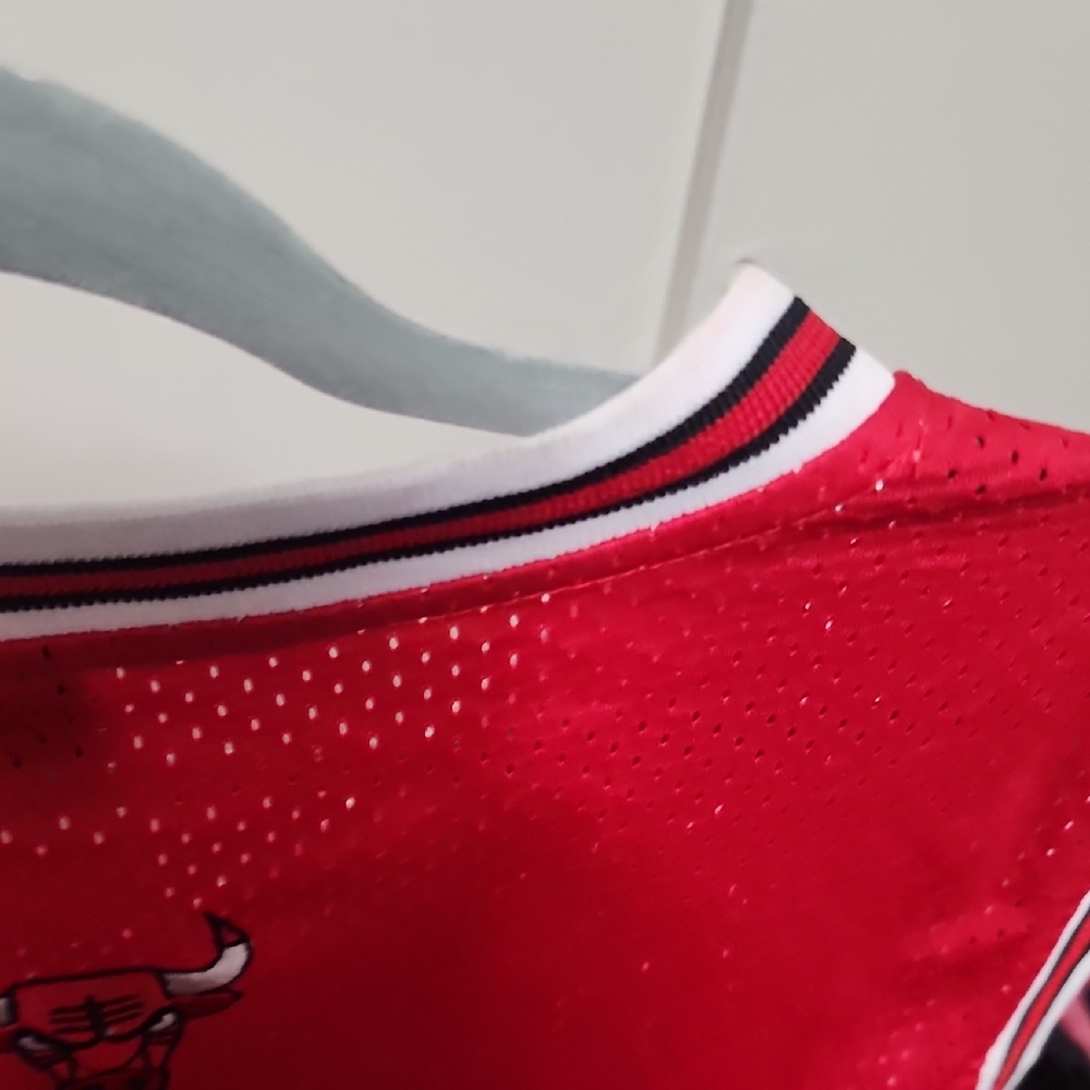 Nike 2009 Chicago Bulls Michael Jordan #23 Red Jersey NWT XL - Picture 11 of 13